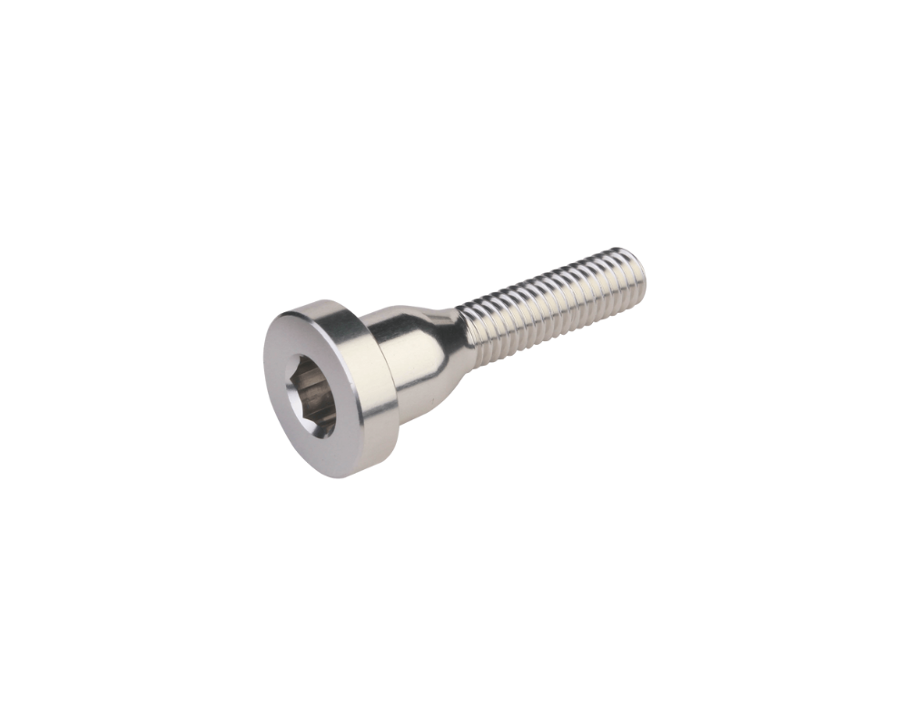 Burgtec Stem Top Cap Bolt - Rhodium Silver