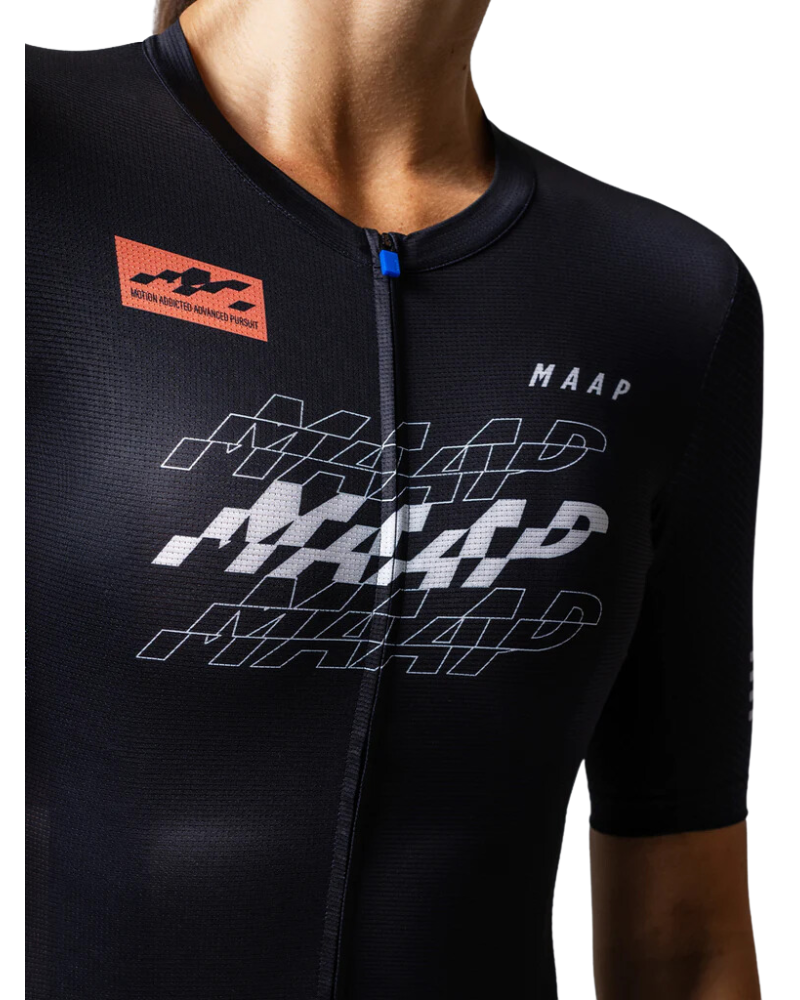 MAAP Womens Fragment Pro Air Jersey 2.0 - Black