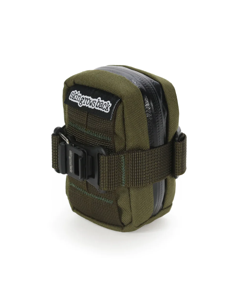 Skin Grows Back PB Micron Saddle Bag - Olive