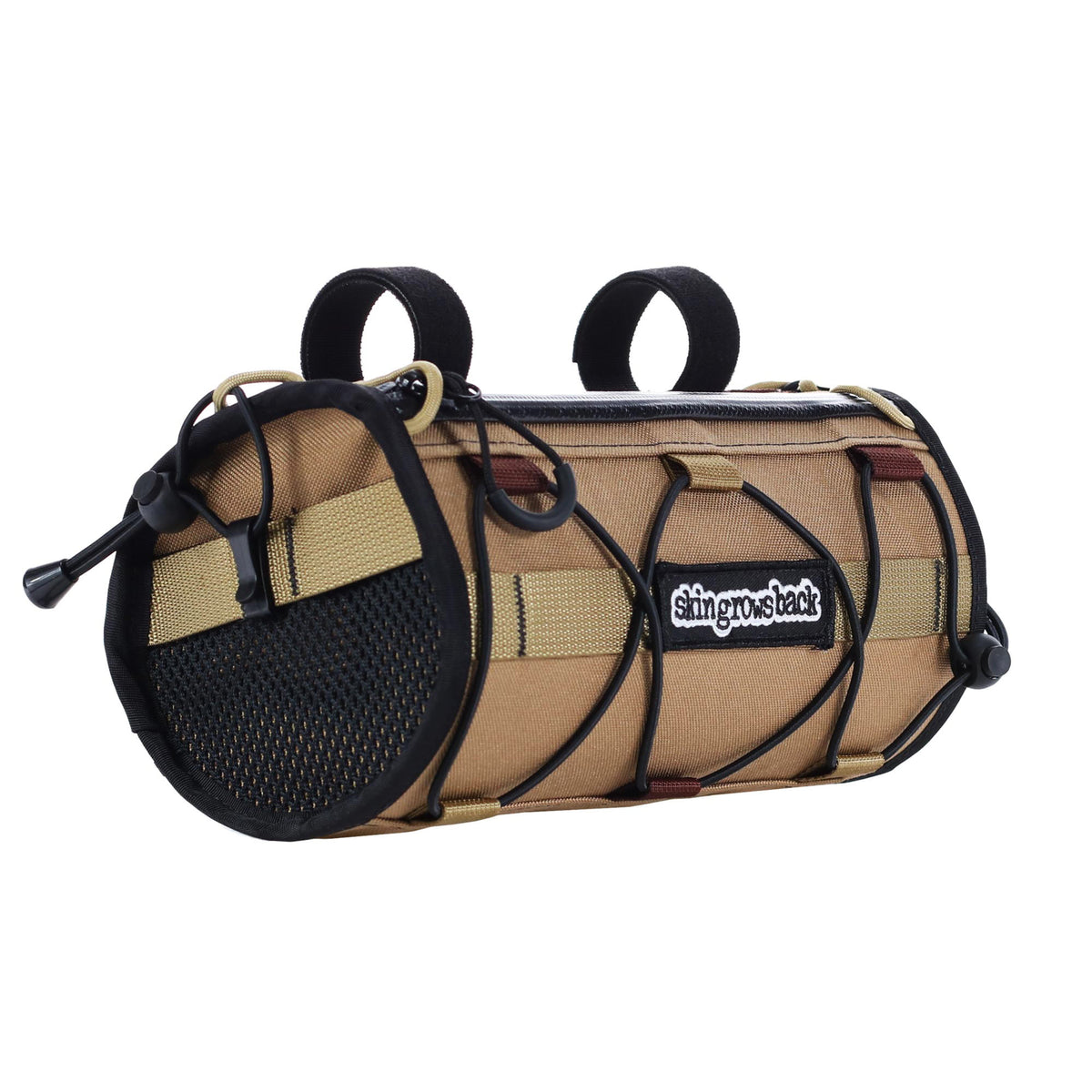 Skin Grows Back Lunchbox Handlebar Bag - Rattlesnake