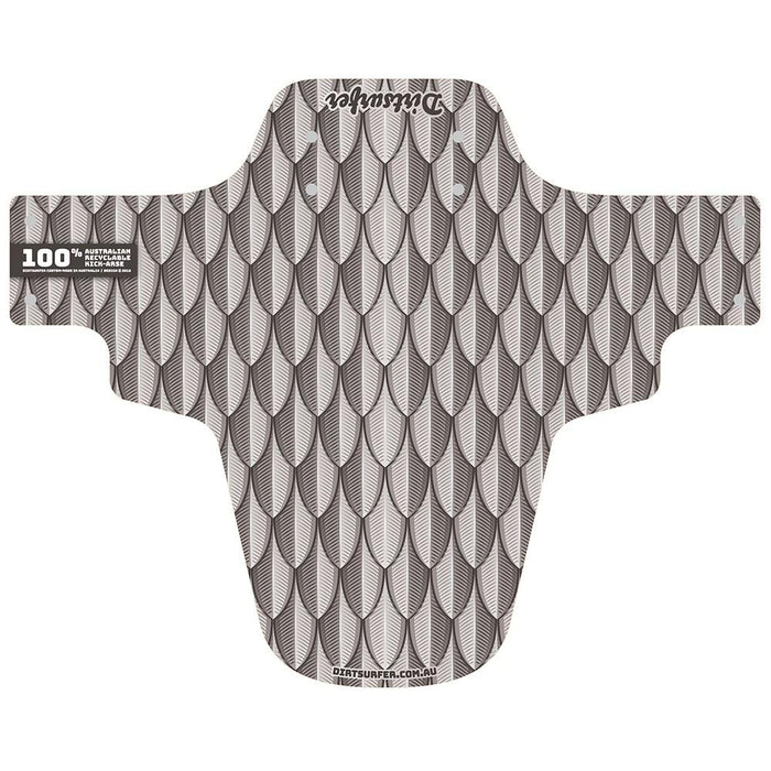 Dirtsurfer MTB Mudguard - Scales Silver