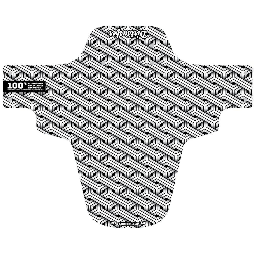 Dirtsurfer MTB Mudguard - Geo Weave Mono