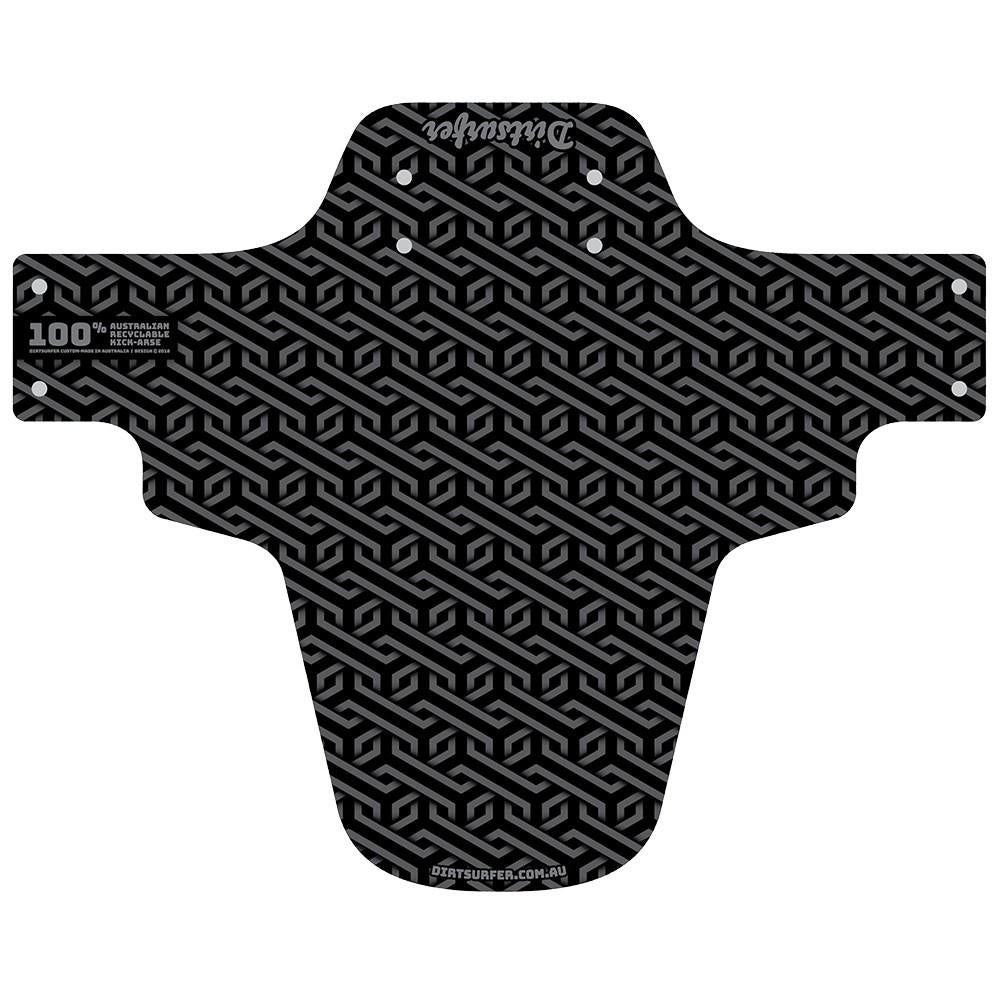 Dirtsurfer MTB Mudguard Gloweave - Black