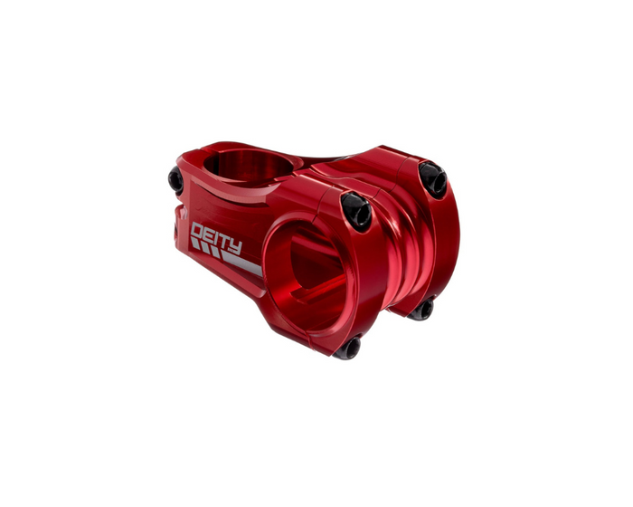 Deity Copperhead Stem - Dia 35mm x 50mm Length - Red