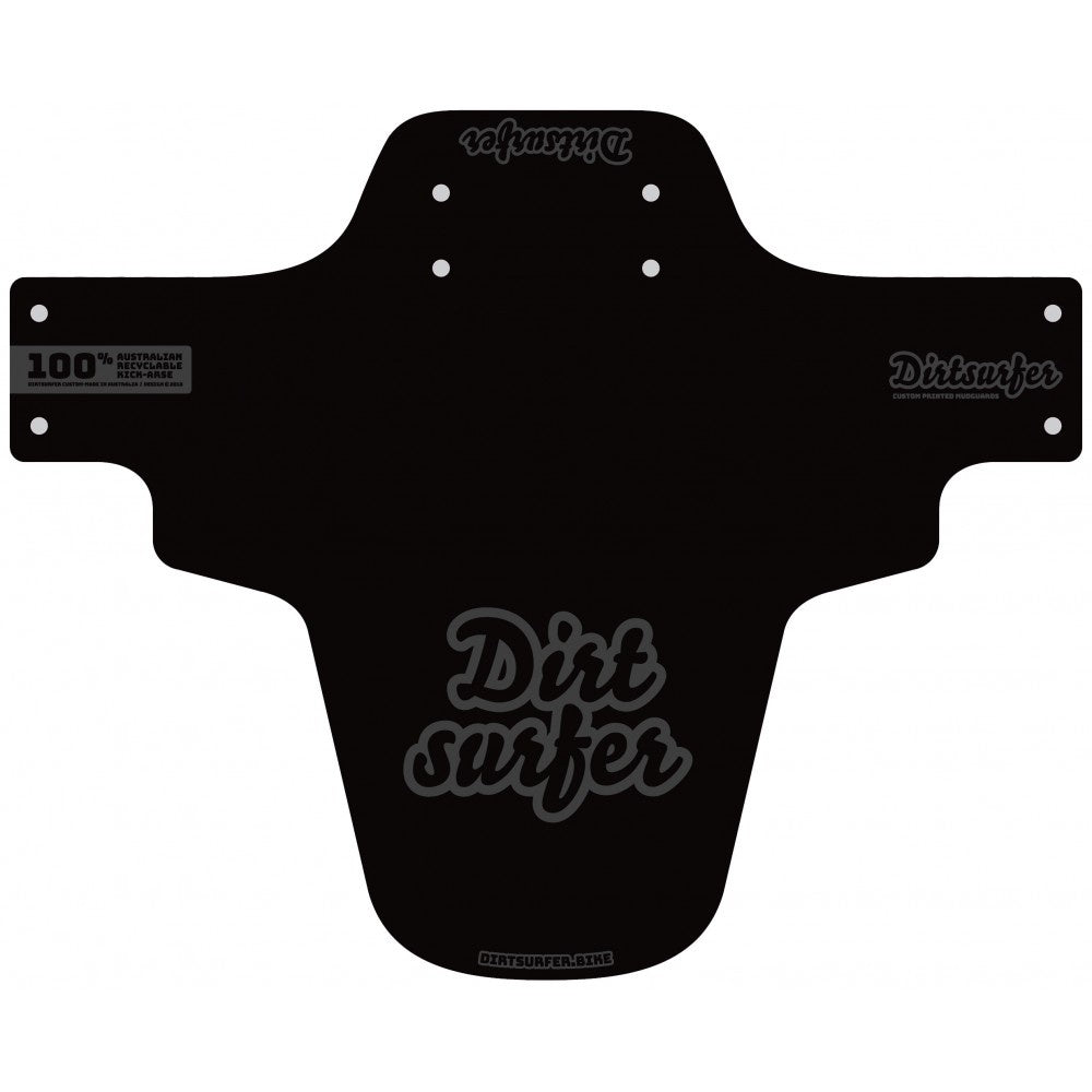 Dirtsurfer MTB Mudguard - Stealth Logo