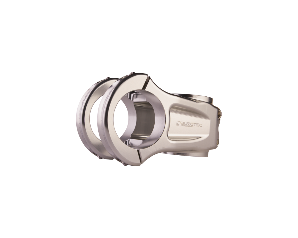 Burgtec Enduro MK3 Stem - Dia 35mm x 50mm Length - Rhodium Silver