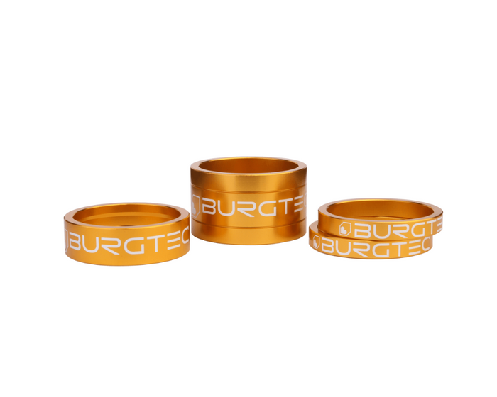 Burgtec Stem Spacer Kit - Bullion Gold