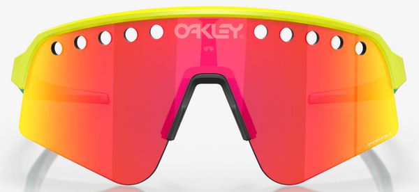 Oakley Sutro Lite Sweep Vented - Tennis Ball Yellow - Prizm Ruby Lens