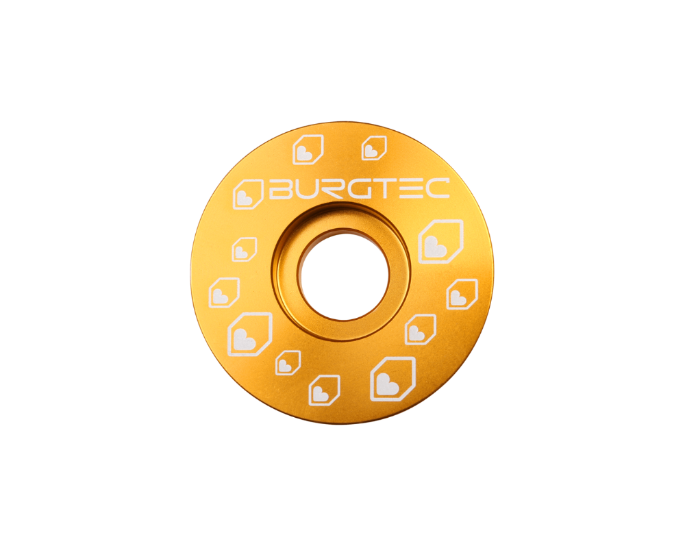 Burgtec Stem Top Cap - Gold Bullion