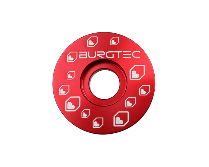 Burgtec Stem Top Cap - Race Red