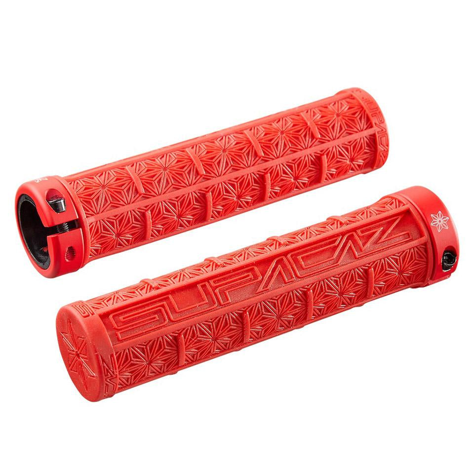 Supacaz Bar Grips Grizip Red