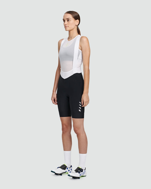 MAAP Women's Team Bib Evo - Black / White