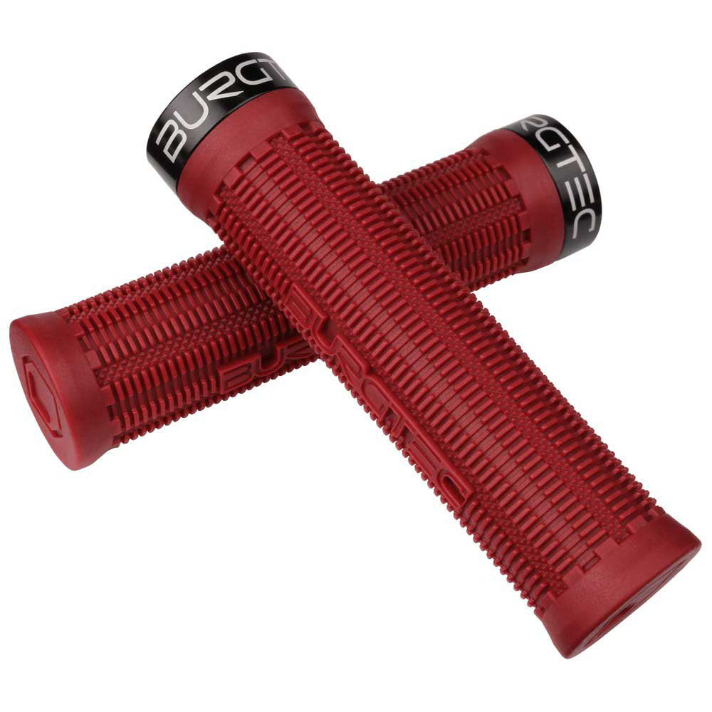 Burgtec Bartender Pro Grips - Race Red – The Cycling Fix